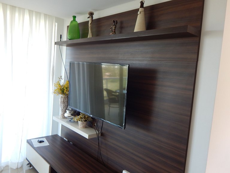 Apartamento Alto Luxo com 4 quartos em prédio de frente p/Ma
