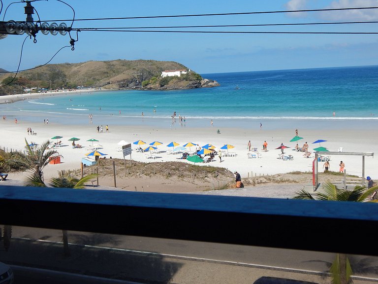 Lindo e bem localizado 3 quartos de frente p/ Mar - Praia do