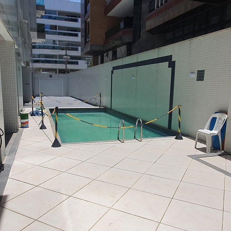 Cobertura de Luxo com Piscina e churrasqueira na Praia do Fo