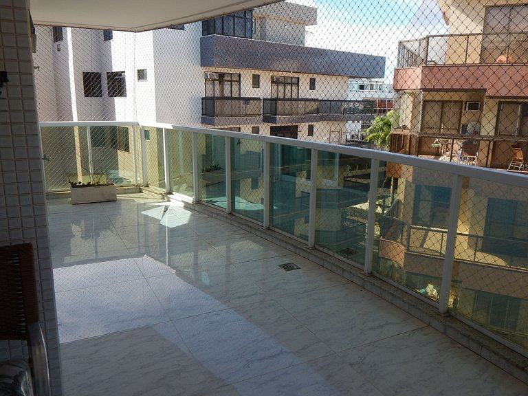 Cobertura de Luxo com Piscina e churrasqueira na Praia do Fo