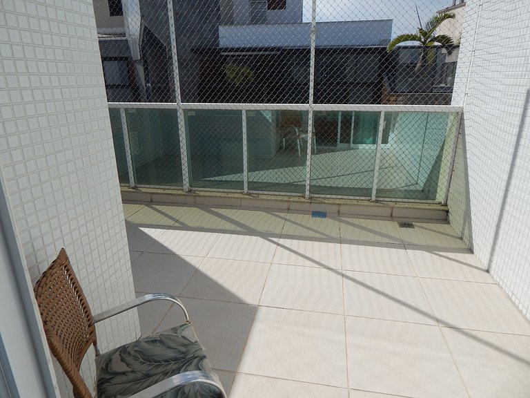 Cobertura de Luxo com Piscina e churrasqueira na Praia do Fo