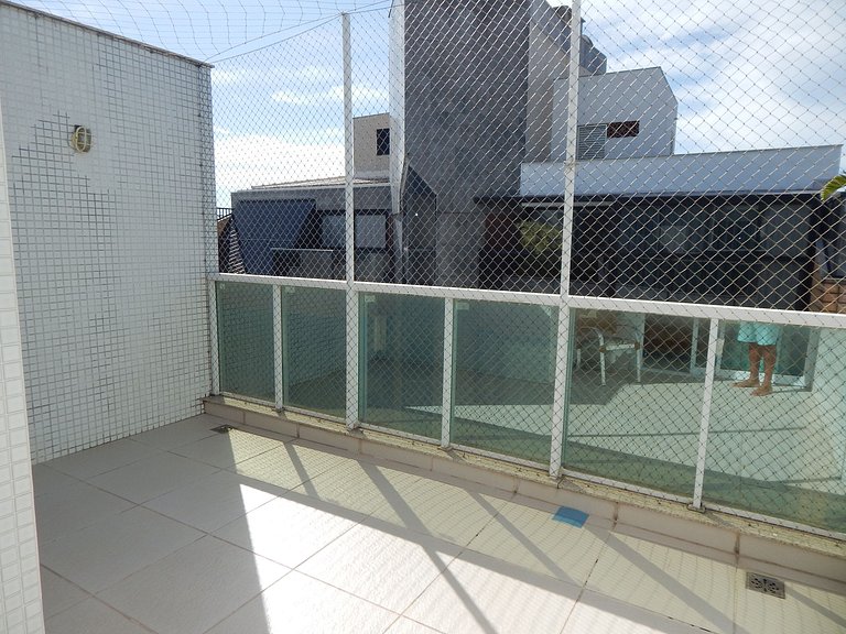 Cobertura de Luxo com Piscina e churrasqueira na Praia do Fo