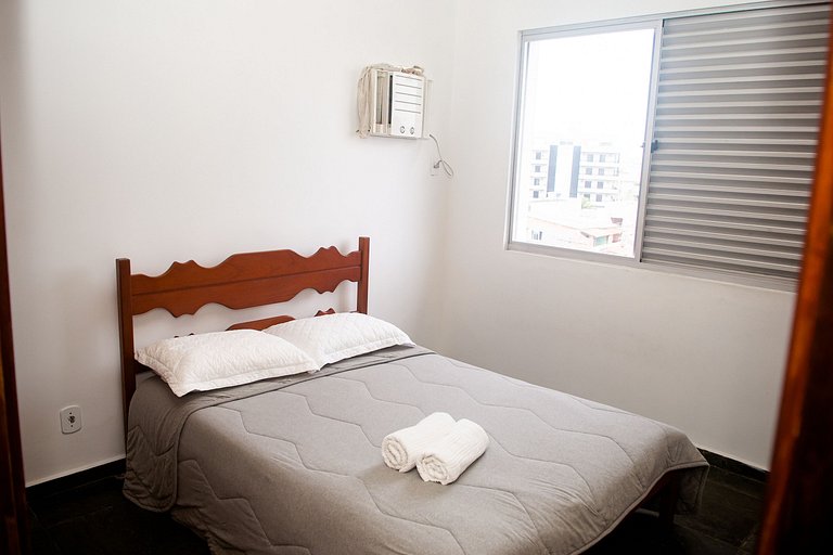 5 min a pé da Praia do Forte - Cobertura Duplex com Terraço