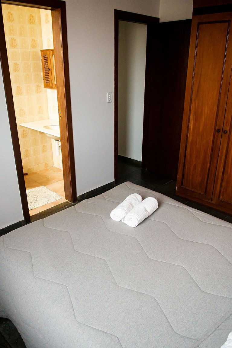 5 min a pé da Praia do Forte - Cobertura Duplex com Terraço