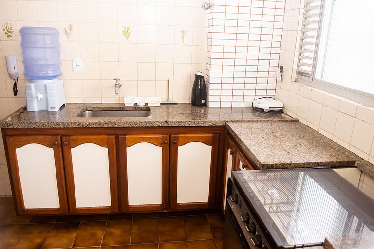 5 min a pé da Praia do Forte - Cobertura Duplex com Terraço