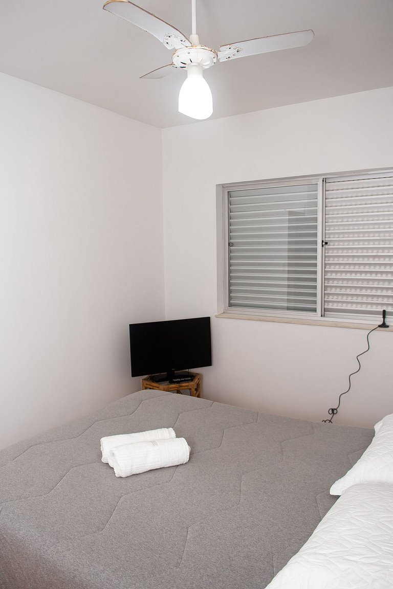 5 min a pé da Praia do Forte - Cobertura Duplex com Terraço