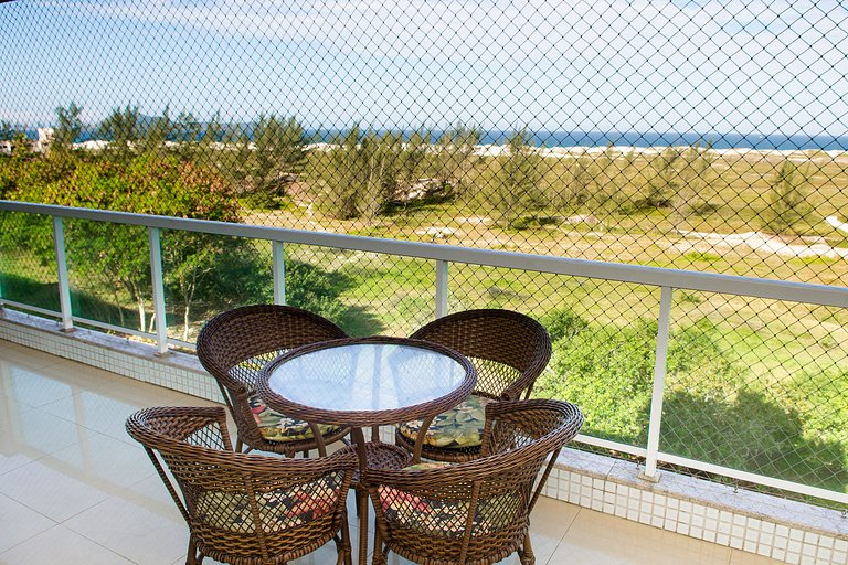 Apartamento Alto Luxo com 4 quartos em prédio de frente p/Ma