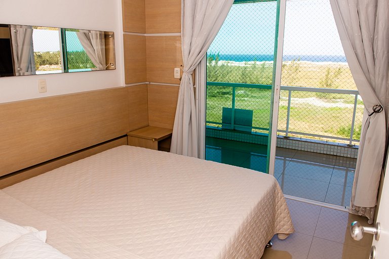 Apartamento Alto Luxo com 4 quartos em prédio de frente p/Ma