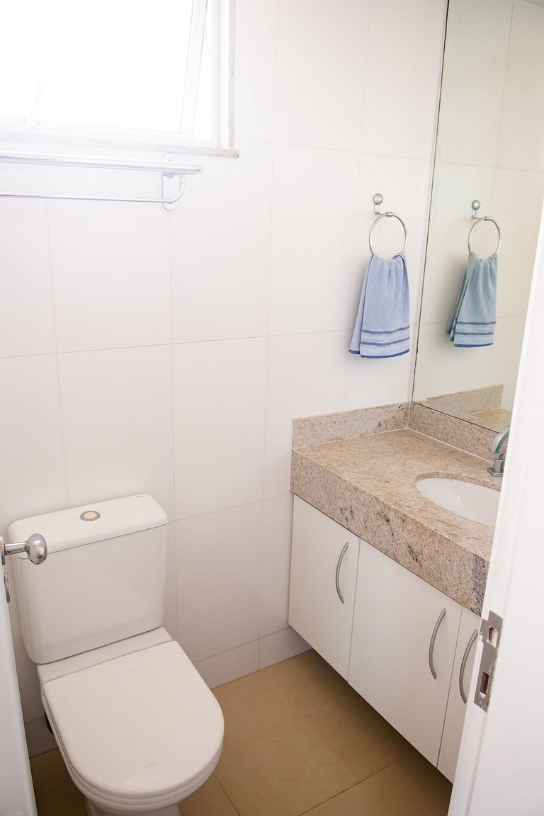 Apartamento Alto Luxo com 4 quartos em prédio de frente p/Ma