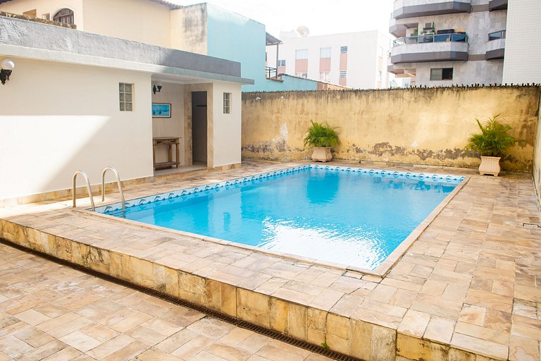 Lindo 2 Quartos com piscina e ar na Praia do Forte