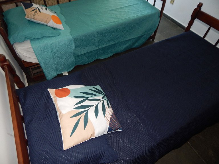 5 min a pé da Praia do Forte - Cobertura Duplex com Terraço