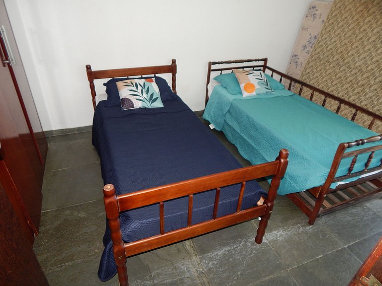 5 min a pé da Praia do Forte - Cobertura Duplex com Terraço