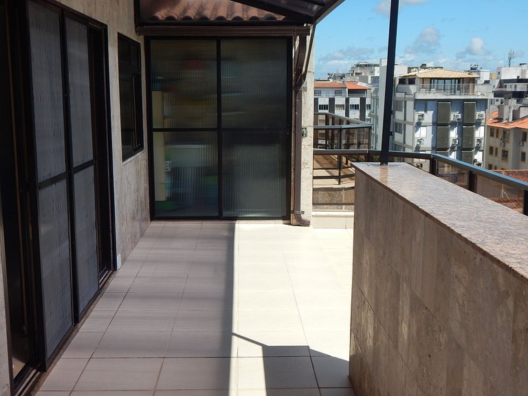 Cobertura Triplex com vista mar