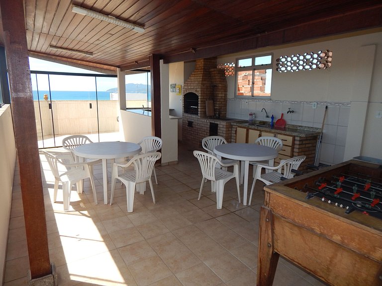 Cobertura Triplex com vista mar