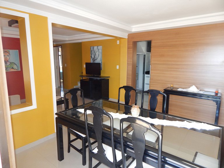 Cobertura Triplex com vista mar