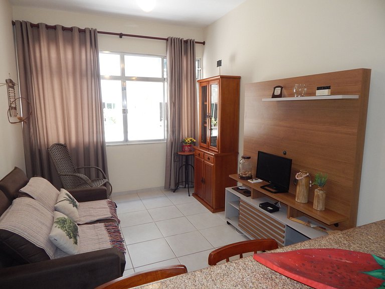 Apartamento na Praia do Forte 2 minutos a pé