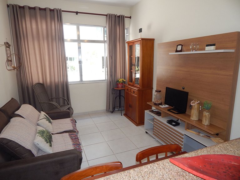 Apartamento na Praia do Forte 2 minutos a pé