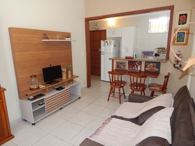 Apartamento na Praia do Forte 2 minutos a pé