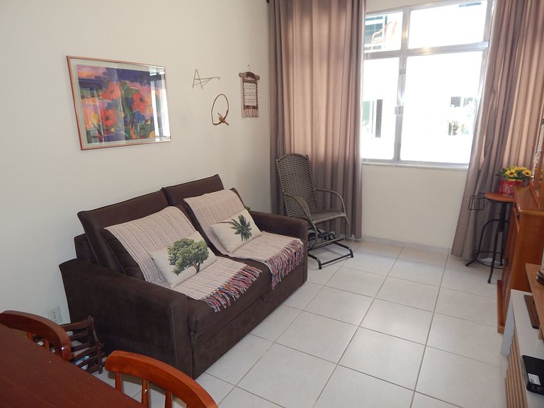 Apartamento na Praia do Forte 2 minutos a pé