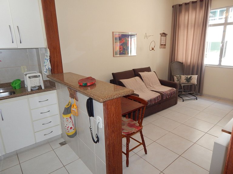 Apartamento na Praia do Forte 2 minutos a pé