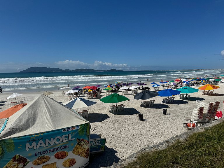 Apartamento na Praia do Forte 2 minutos a pé