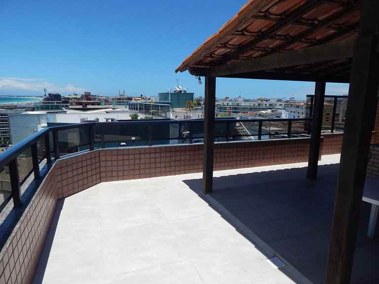 Cobertura Triplex com vista cinematográfica na feirinha e co