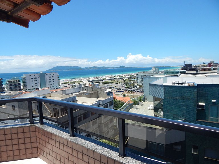 Cobertura Triplex com vista cinematográfica na feirinha e co
