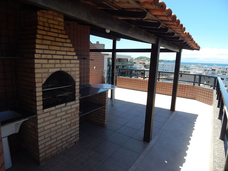 Cobertura Triplex com vista cinematográfica na feirinha e co