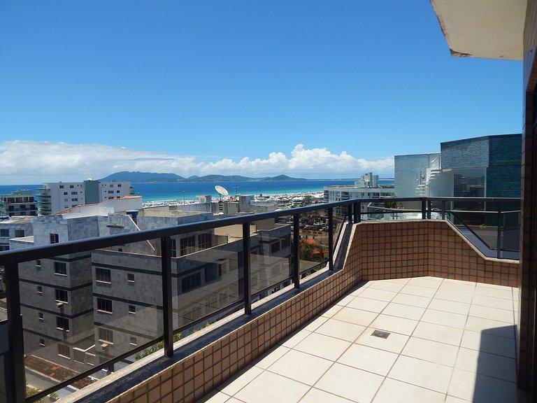 Cobertura Triplex com vista cinematográfica na feirinha e co