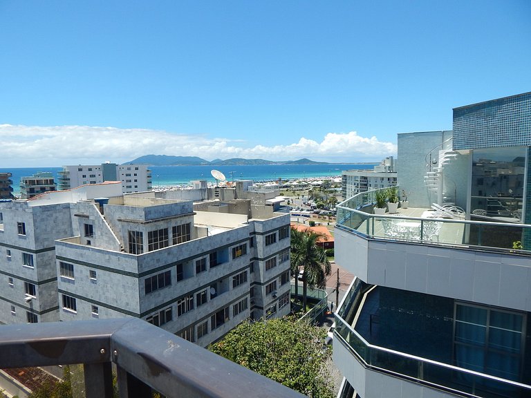 Cobertura Triplex com vista cinematográfica na feirinha e co