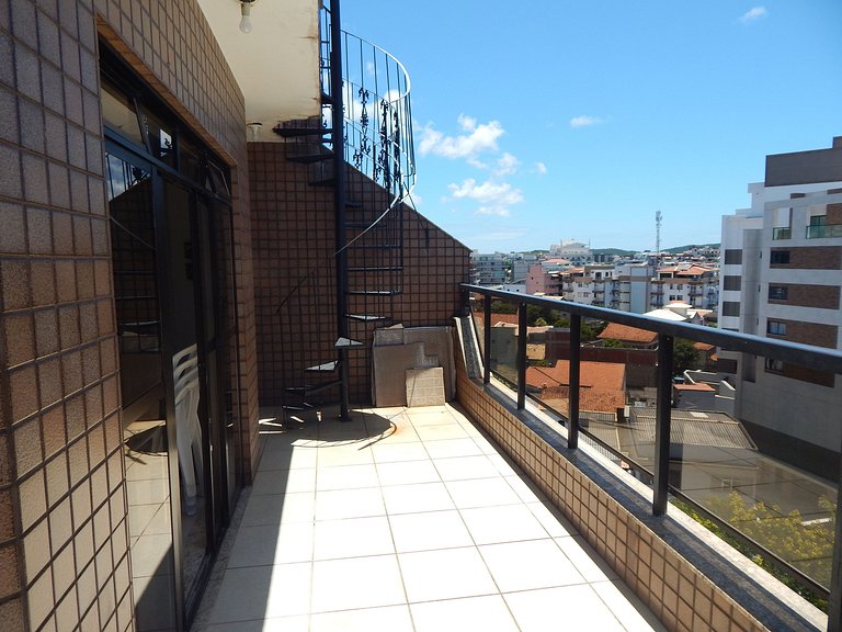 Cobertura Triplex com vista cinematográfica na feirinha e co