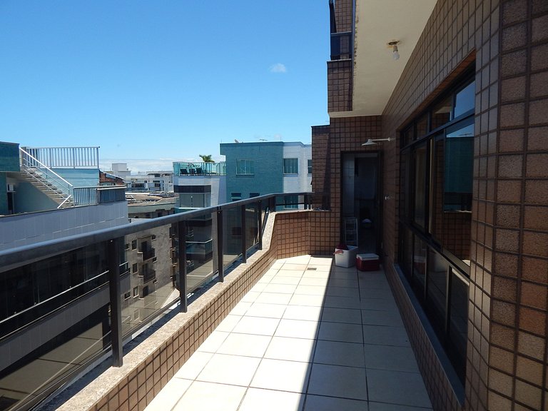 Cobertura Triplex com vista cinematográfica na feirinha e co