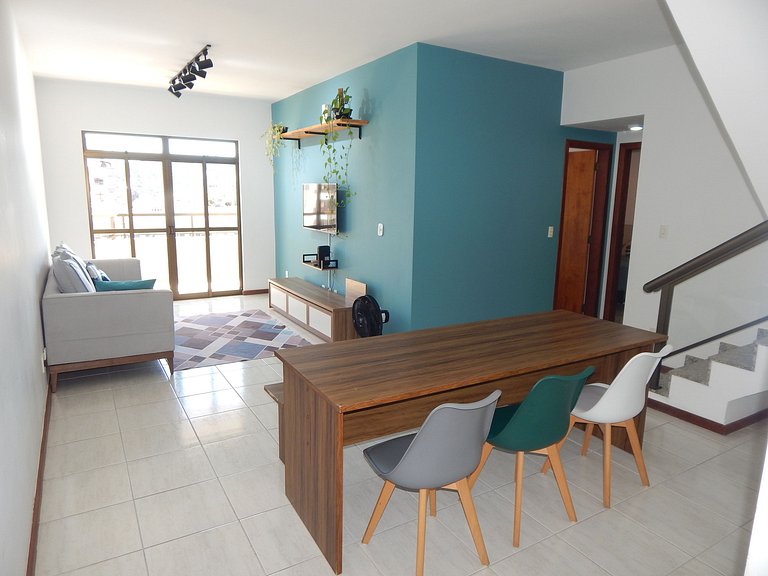 Cobertura c/ sinuca e churrasqueira Praia do Forte