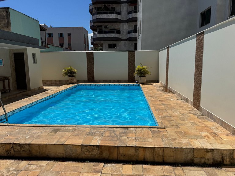 Lindo 2 Quartos com piscina e ar na Praia do Forte