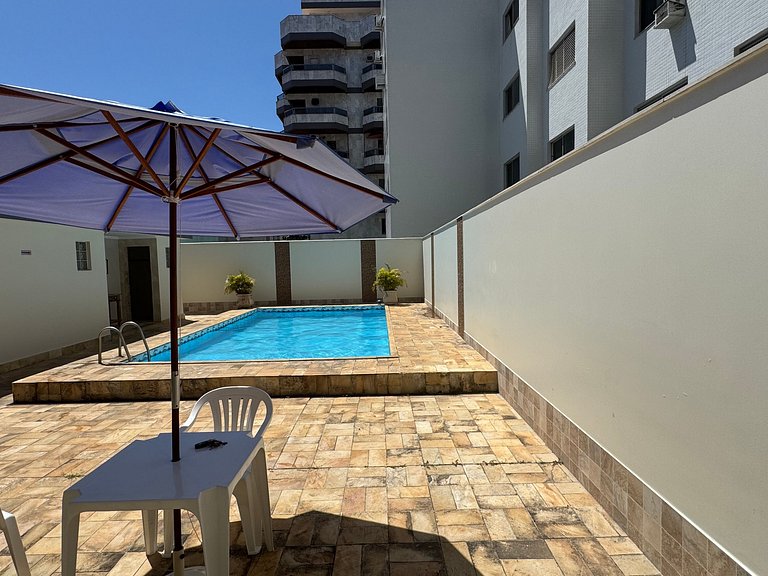 Lindo 2 Quartos com piscina e ar na Praia do Forte