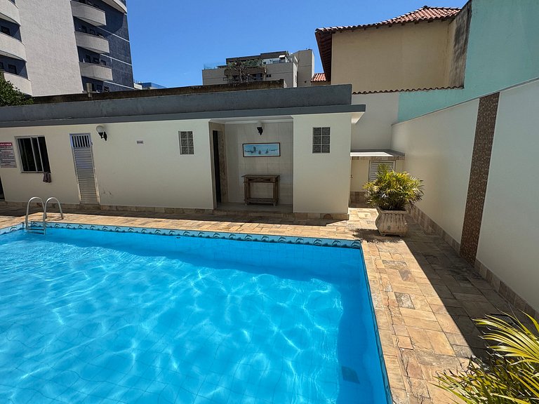 Lindo 2 Quartos com piscina e ar na Praia do Forte