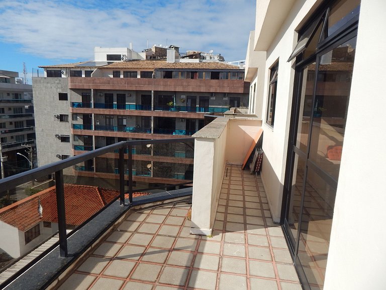 Cobertura com Piscina e Churrasqueira - 10 Pessoas