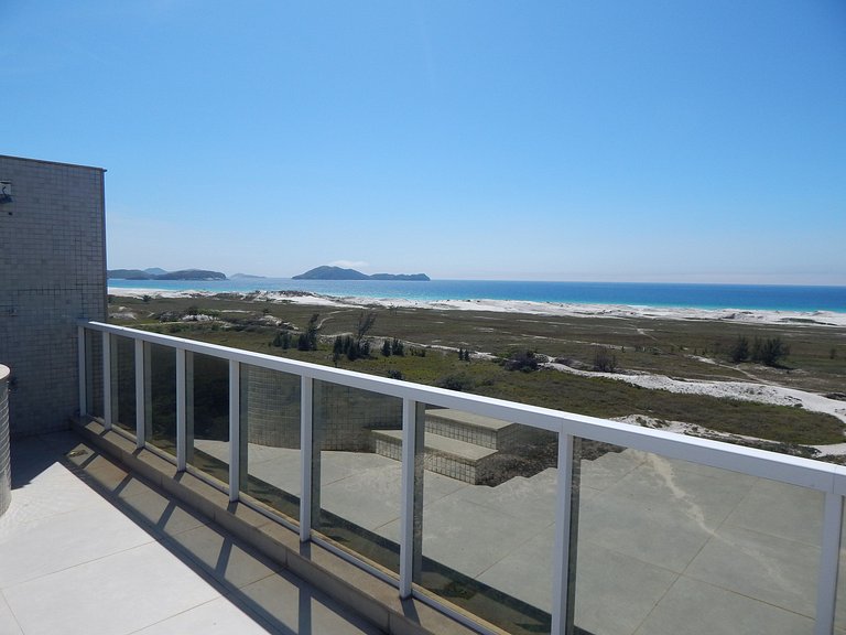 Cobertura Cinematográfica com Piscina vista mar