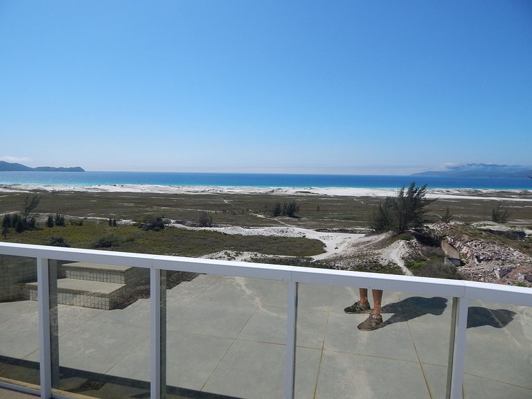 Cobertura Cinematográfica com Piscina vista mar