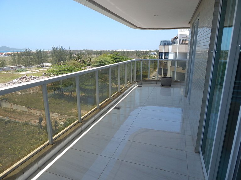 Cobertura Cinematográfica com Piscina vista mar